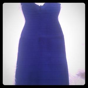 Royal blue Authentic Herve Leger